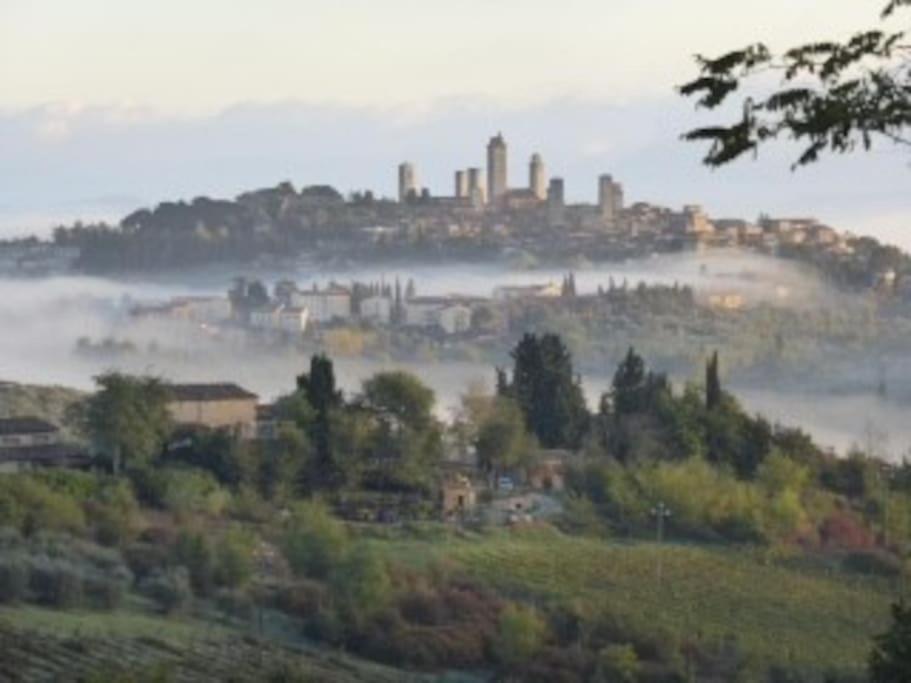 B&B Countryhouse Villa Baciolo San Gimignano Exterior photo
