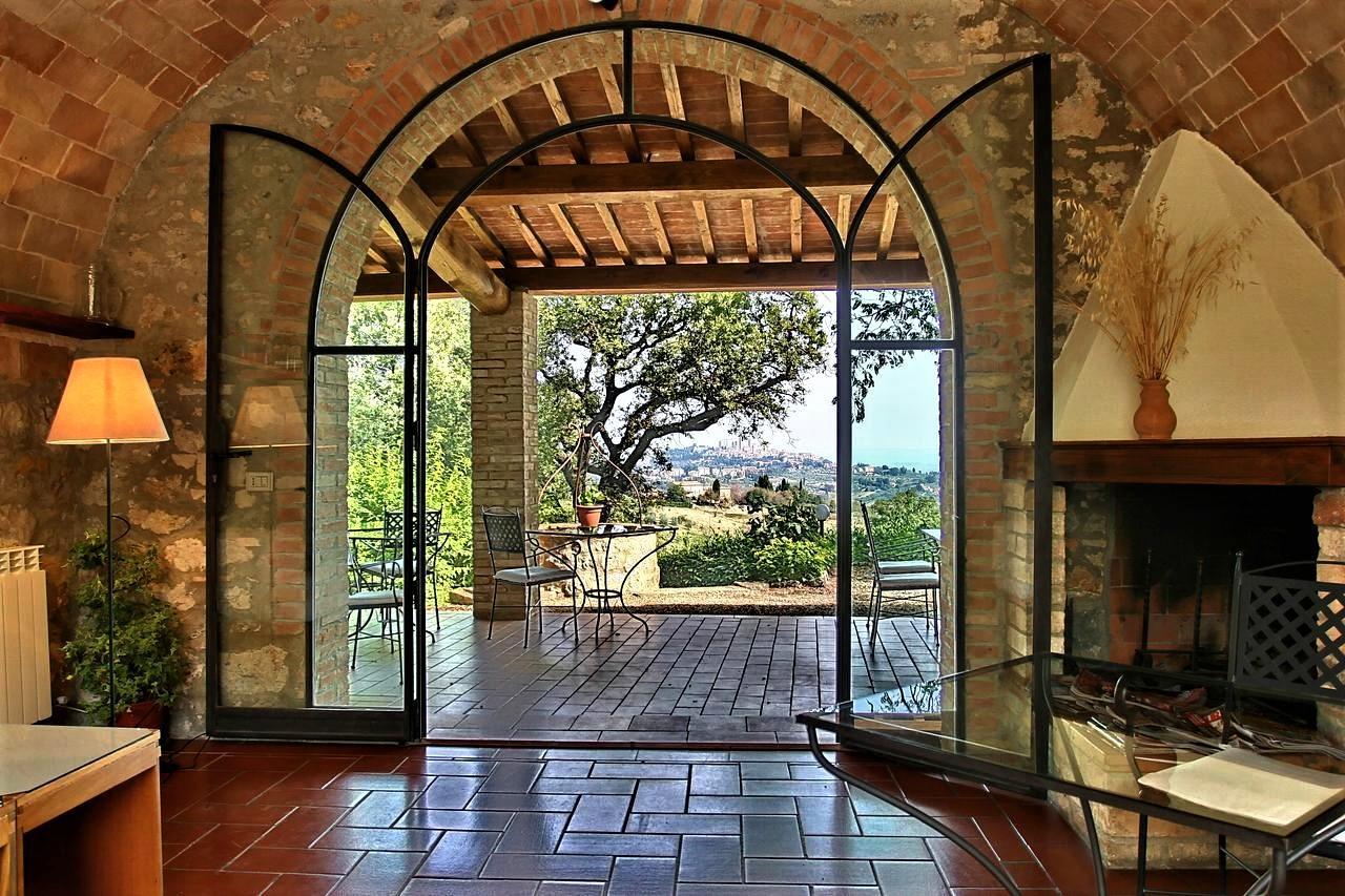 B&B Countryhouse Villa Baciolo San Gimignano Exterior photo